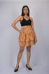 Owo The label skirts for women Multi color Floral Printed A-Line Skirt (OTLKT1003)
